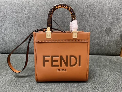 Fendi Original Large Tote Bag Authentic Canvas Luxury