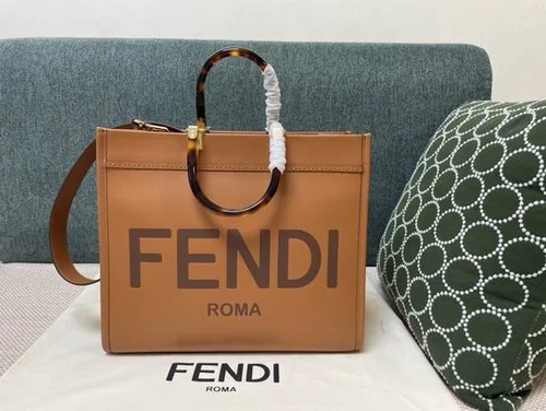 Fendi Original Large Tote Bag Authentic Canvas Luxury