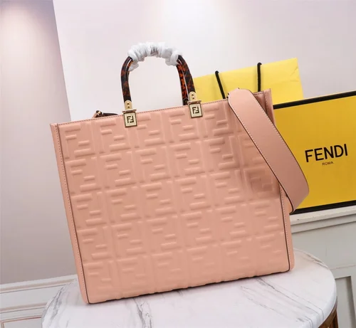 Fendi Original Large Tote Bag Authentic Canvas Luxury