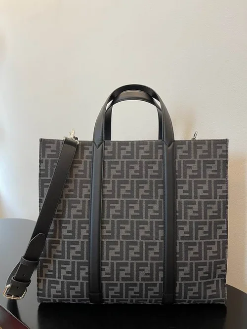 Fendi Original Large Tote Bag Authentic Canvas Luxury