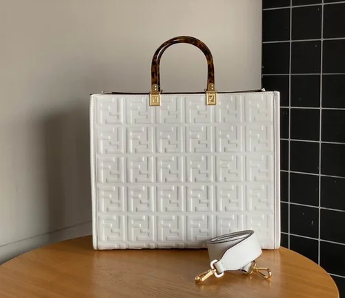 Fendi Original Large Tote Bag Authentic Canvas Luxury