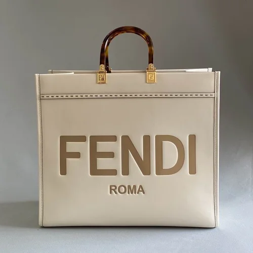 Fendi Original Large Tote Bag Authentic Canvas Luxury