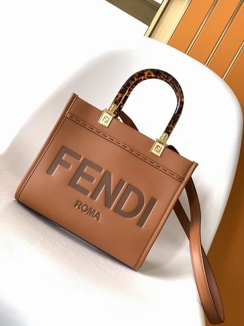 Fendi Original Large Tote Bag Authentic Canvas Luxury