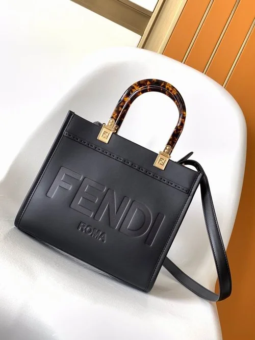 Fendi Original Large Tote Bag Authentic Canvas Luxury