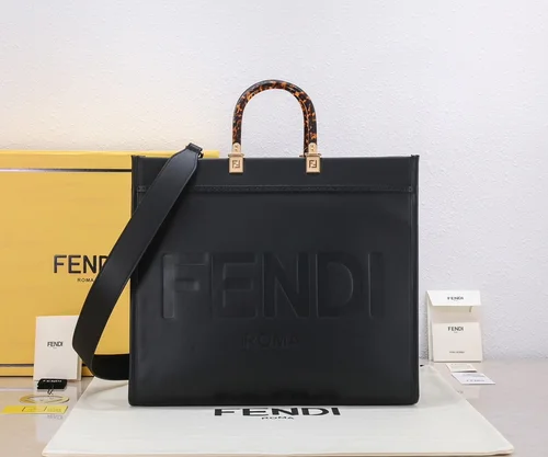 Fendi Original Large Tote Bag Authentic Canvas Luxury