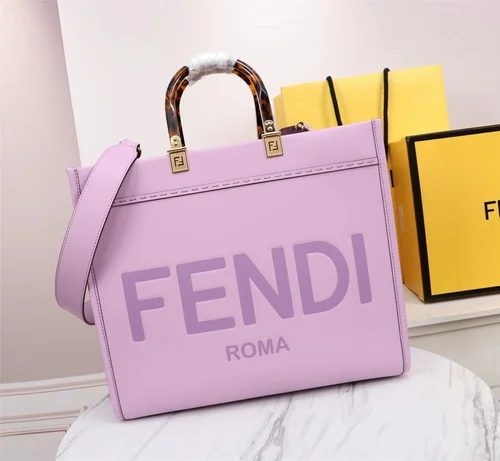 Fendi Original Large Tote Bag Authentic Canvas Luxury