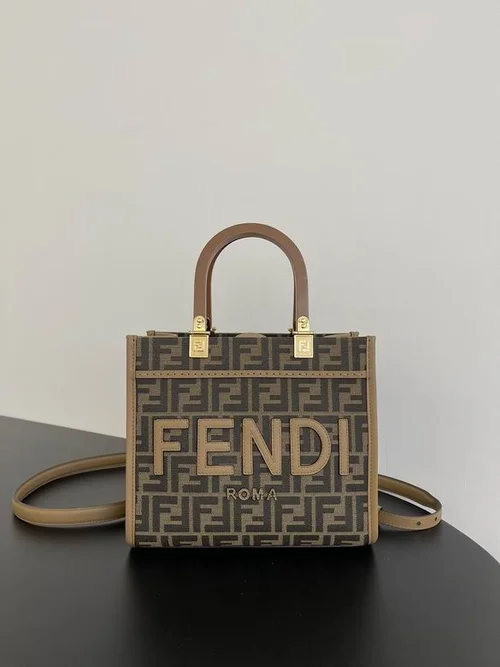 Fendi Original Large Tote Bag Authentic Canvas Luxury