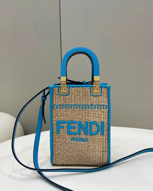 Fendi Original Large Tote Bag Authentic Canvas Luxury