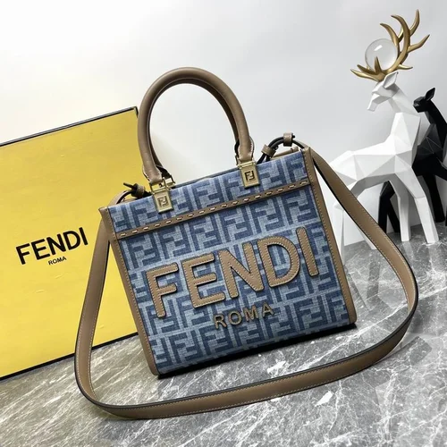 Fendi Original Large Tote Bag Authentic Canvas Luxury