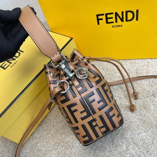 11 Fendi Tresor Bucket Bag Small Women Luxury Designer
