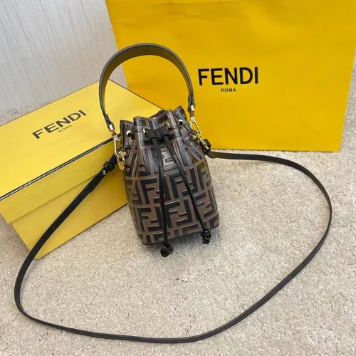11 Fendi Tresor Bucket Bag Small Women Luxury Designer