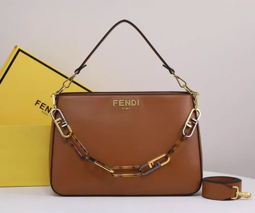 11 Fendi Women's Handbag Medium Luxury FF Canvas Designer