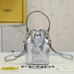 11 Fendi Bucket Bag Small Drawstring Women Luxury FF Canvas