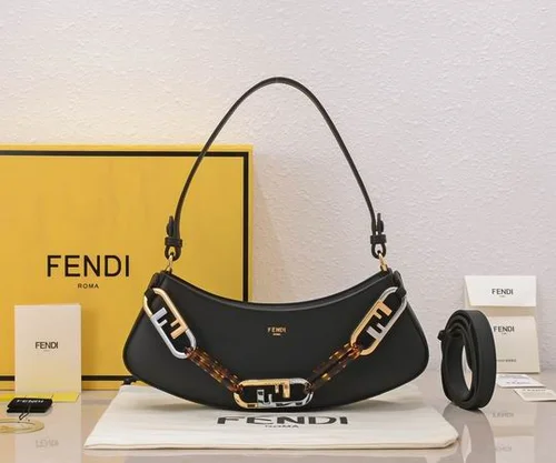 11 Fendi Underarm Pouch Small Women Luxury FF Zucca Canvas
