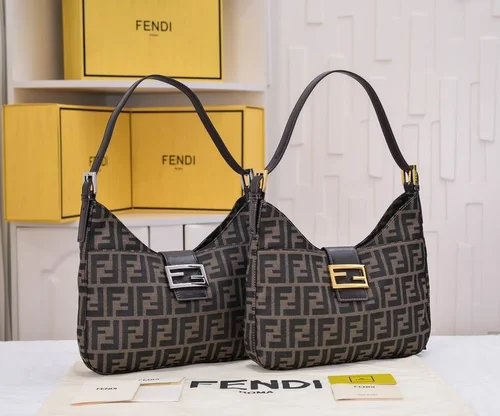 11 Fendi Underarm Pouch Small Women Luxury FF Zucca Canvas