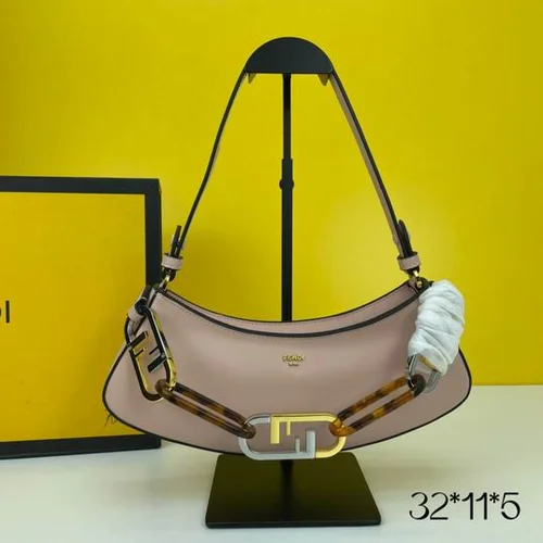 11 Fendi Underarm Pouch Small Women Luxury FF Zucca Canvas