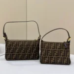 Fendi Underarm Bag Small Original Authentic Luxury Leather