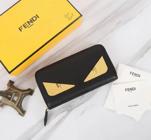 Fendi Original Women's Wallet Authentic Luxury Leather