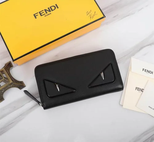 Fendi Original Women's Wallet Authentic Luxury Leather