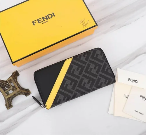 Fendi Original Women's Wallet Authentic Luxury Leather