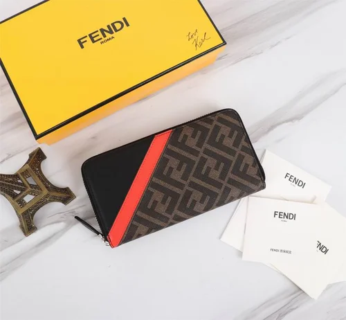 Fendi Original Women's Wallet Authentic Luxury Leather