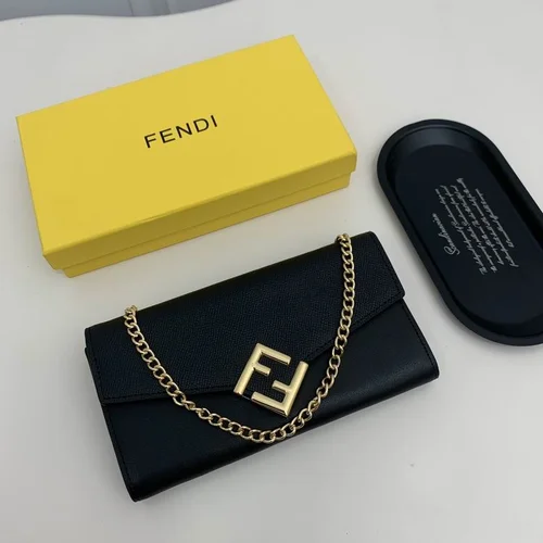 Fendi Original Women's Wallet Authentic Luxury Leather