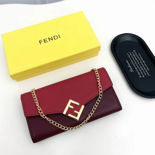 Fendi Original Women's Wallet Authentic Luxury Leather
