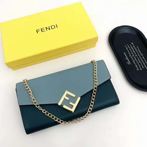 Fendi Original Women's Wallet Authentic Luxury Leather
