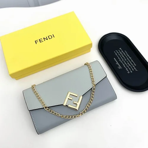 Fendi Original Women's Wallet Authentic Luxury Leather