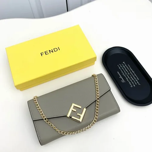 Fendi Original Women's Wallet Authentic Luxury Leather