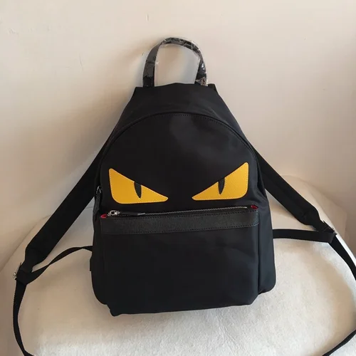 11 Fendi Backpack Large Women Men Luxury FF Logo Canvas