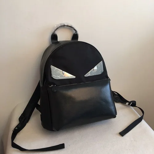 11 Fendi Backpack Large Women Men Luxury FF Logo Canvas