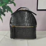 11 Fendi Backpack Large Women Men Luxury FF Logo Canvas