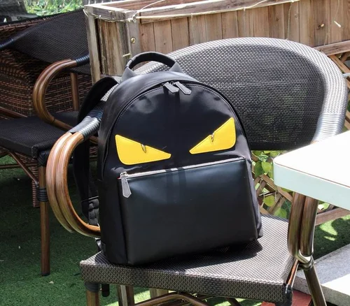 11 Fendi Backpack Large Women Men Luxury FF Logo Canvas