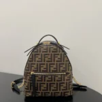 Fendi Original Backpack Large Authentic FF Canvas Luxury