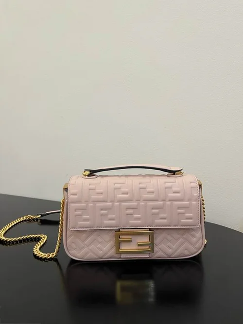 Fendi Baguette Original Medium Flap Authentic Luxury