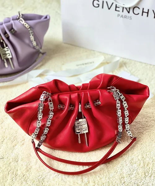 Givenchy Original Cloud Wrap Clutch Authentic Luxury Leather