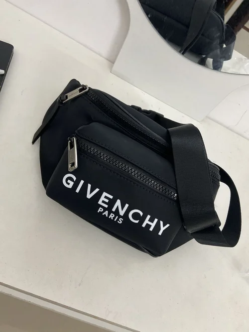 Givenchy Original Waist Chest Bag Authentic Luxury Leather