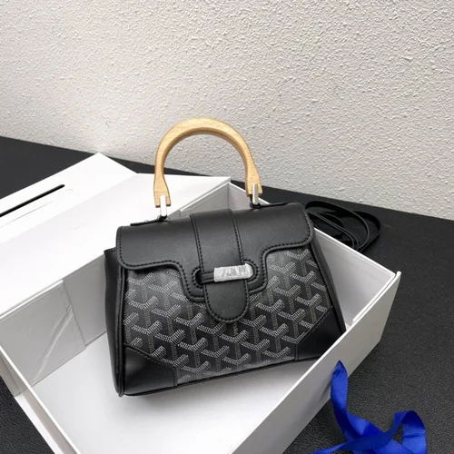 11 Goyard Handbag Medium Women Luxury Coated Gilbert Canvas