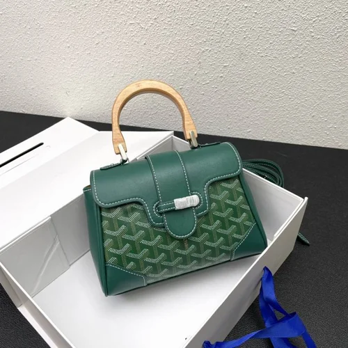 11 Goyard Handbag Medium Women Luxury Coated Gilbert Canvas