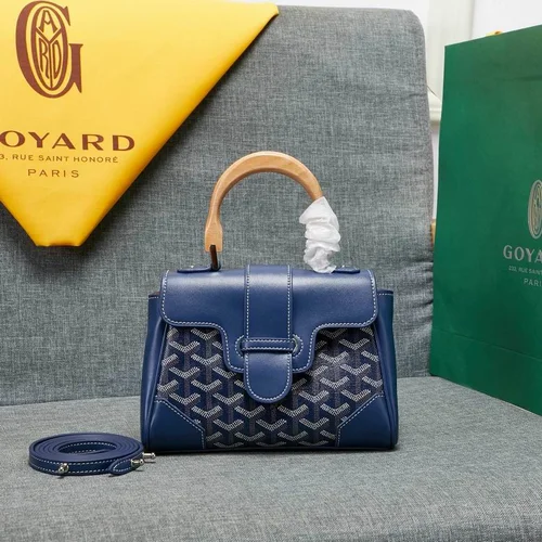11 Goyard Handbag Medium Women Luxury Coated Gilbert Canvas