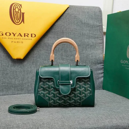 11 Goyard Handbag Medium Women Luxury Coated Gilbert Canvas
