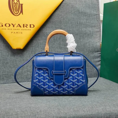 11 Goyard Handbag Medium Women Luxury Coated Gilbert Canvas