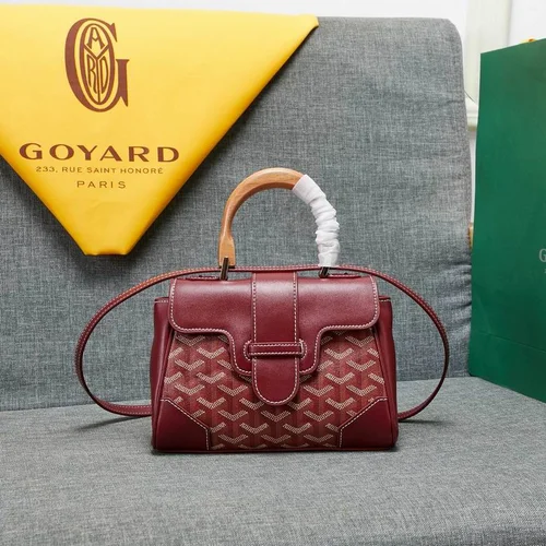 11 Goyard Handbag Medium Women Luxury Coated Gilbert Canvas