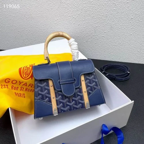 11 Goyard Handbag Medium Women Luxury Coated Gilbert Canvas