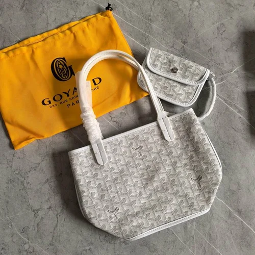 11 Goyard Handbag Medium Women Luxury Coated Gilbert Canvas