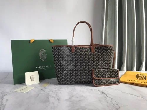 11 Goyard Handbag Medium Women Luxury Coated Gilbert Canvas