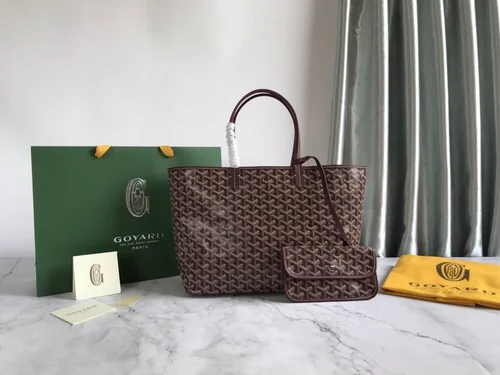 11 Goyard Handbag Medium Women Luxury Coated Gilbert Canvas