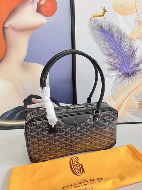 11 Goyard Handbag Medium Women Luxury Coated Gilbert Canvas