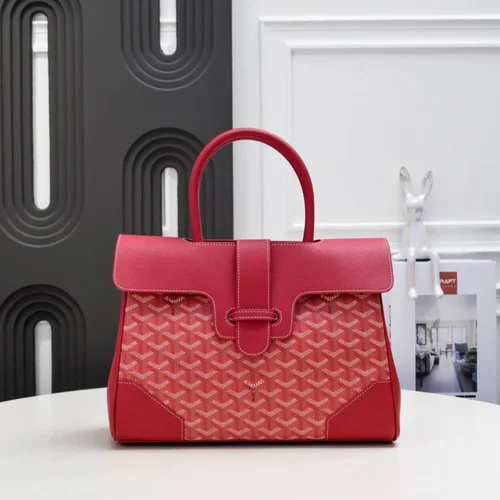 11 Goyard Handbag Medium Women Luxury Coated Gilbert Canvas